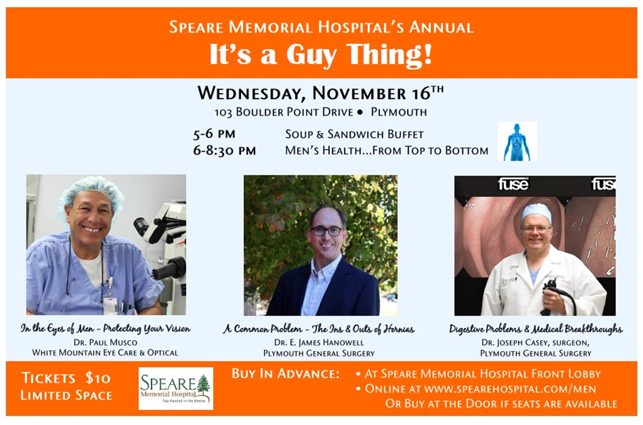 3-doc-ad Join us at our 5th Annual Men's Health Event - From Top...To Bottom
