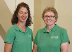 Speare Dietitians (l-r) Janette Gaumer and Jean Baker.