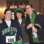 Runners and Walkers registering for Spear's 2nd Annual Shamrock Shuffle 5K Health Walk/Run