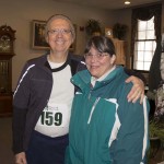 Runners and Walkers registering for Spear's 2nd Annual Shamrock Shuffle 5K Health Walk/Run