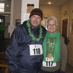 Runners and Walkers registering for Spear's 2nd Annual Shamrock Shuffle 5K Health Walk/Run