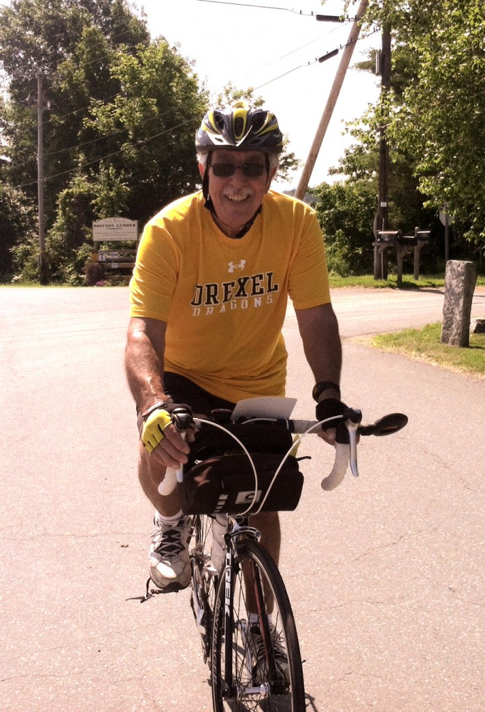 Jim Piantedosi Member Of The Month On His Bike At The Proudy 8 2015
