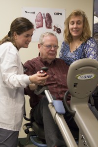 Pulmonary Rehab Patient