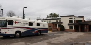 American Red Cross blood drive at speare memorial hospital