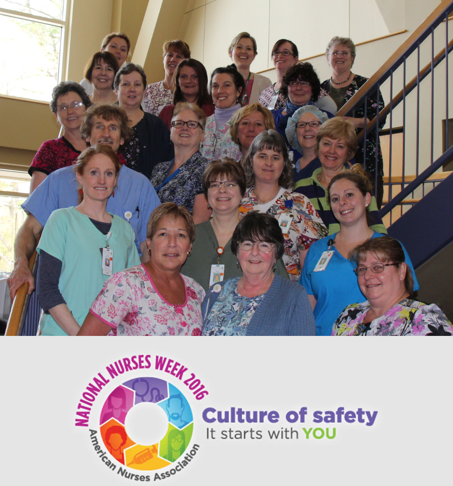 Nurses Week Group Photo 2016 Culture Of Safety