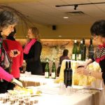 wine tasting at the 6th annual Speare Memorial Hospital Wine, Women & Wisdom in Plymouth NH