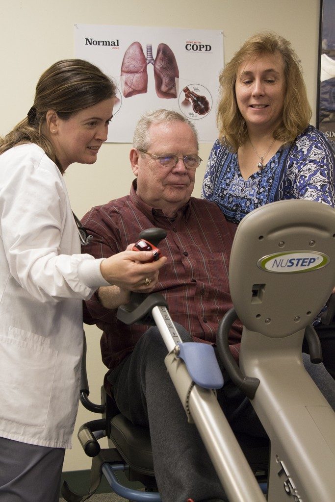 pulmonary rehab is offered at Speare Memorial Hospital