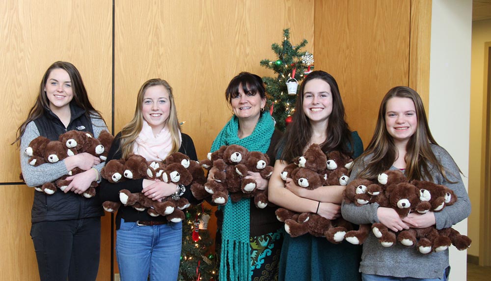 PRHS students donate teddy bears to brighten hospital stays