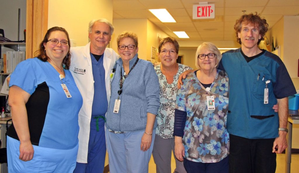 Wear Blue Day 2018 in the Emergency Department