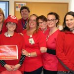 Weare Red Day 2017 at Speare Memorial Hospital in Plymouth NH (1)