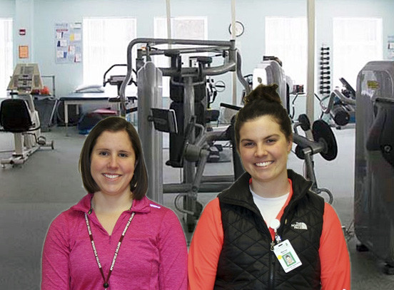 Rebeccah Chase and Marisa Zamrock, Exercise Specialists, RehabFit