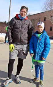 Speare's Shamrock Shuffle 5K 2018 finishers 1 and 2