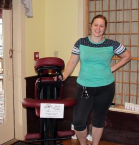 Massages from Grace Wellness Center at Speare's 8th annual Wine, Women & Wisdom (9)