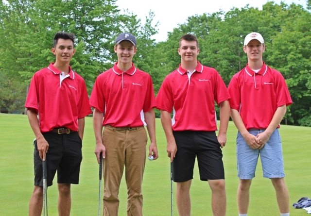 Plymouth Regional High School team sponsored by Health Plans Inc