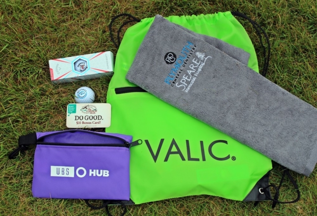 Speare Golf Classic 20th Anniversary goodie bags