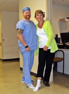 PAD Awareness Month White Sock Day at Speare Memorial Hospital