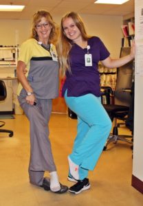 PAD Awareness Month White Sock Day at Speare Memorial Hospital - Radiology