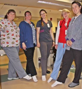 PAD Awareness Month White Sock Day at Speare Memorial Hospital - Medical/Surgical