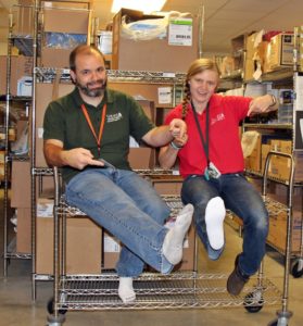 PAD Awareness Month White Sock Day at Speare Memorial Hospital - Materials Management