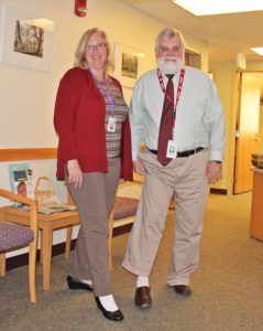 PAD Awareness Month White Sock Day at Speare Memorial Hospital -Administration