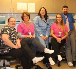 PAD Awareness Month White Sock Day at Speare Memorial Hospital - The Lab