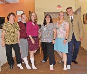 PAD Awareness Month White Sock Day at Speare Memorial Hospital - OB/GYN