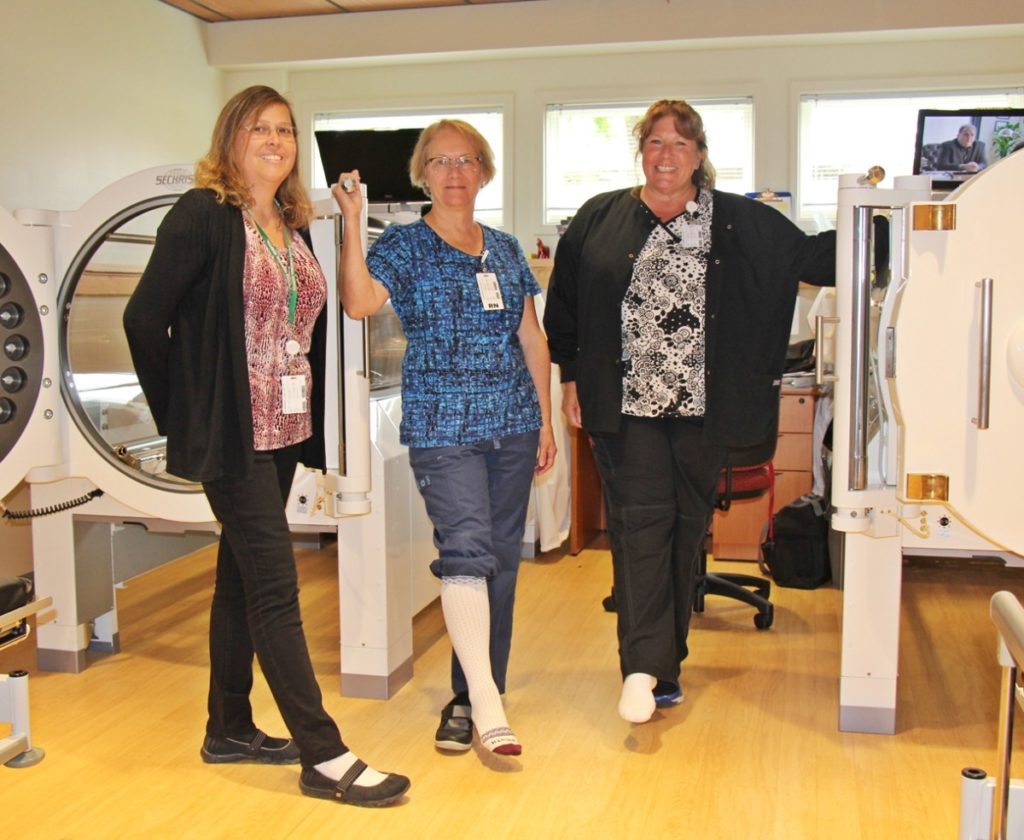 PAD Awareness Month White Sock Day at Speare Memorial Hospital - Wound Care