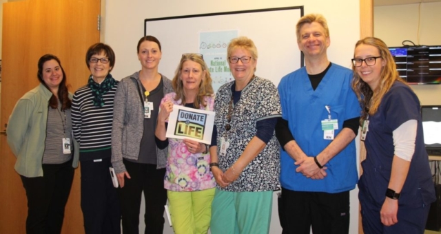 ED Staff Donate Life