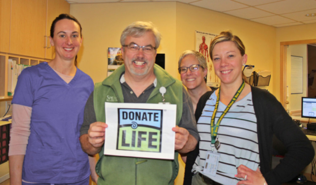Plymouth General Surgery, Safety and OBGYN Donate Life