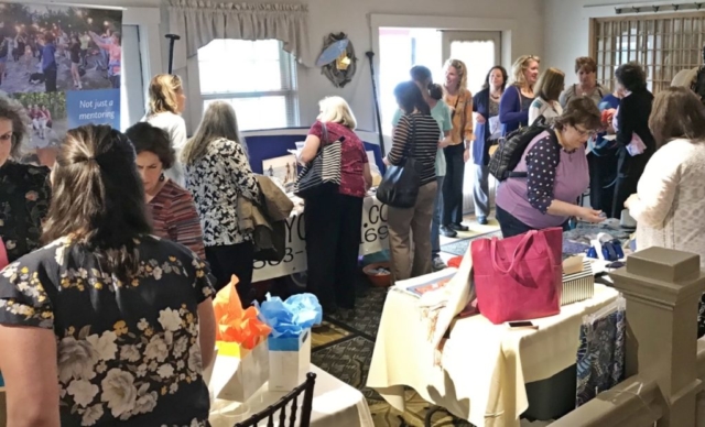 Laughter is the Best Medicine Wine, Women & Wisdom 2019 vendor room full2