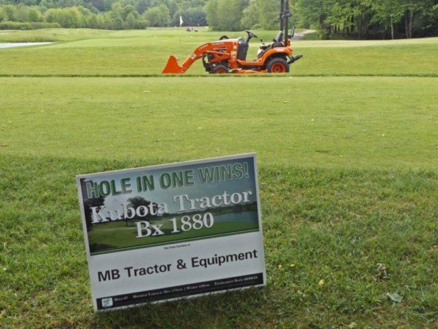 DUP 2019 Speare Golf Classic MB Tractor & Equipment hole in one