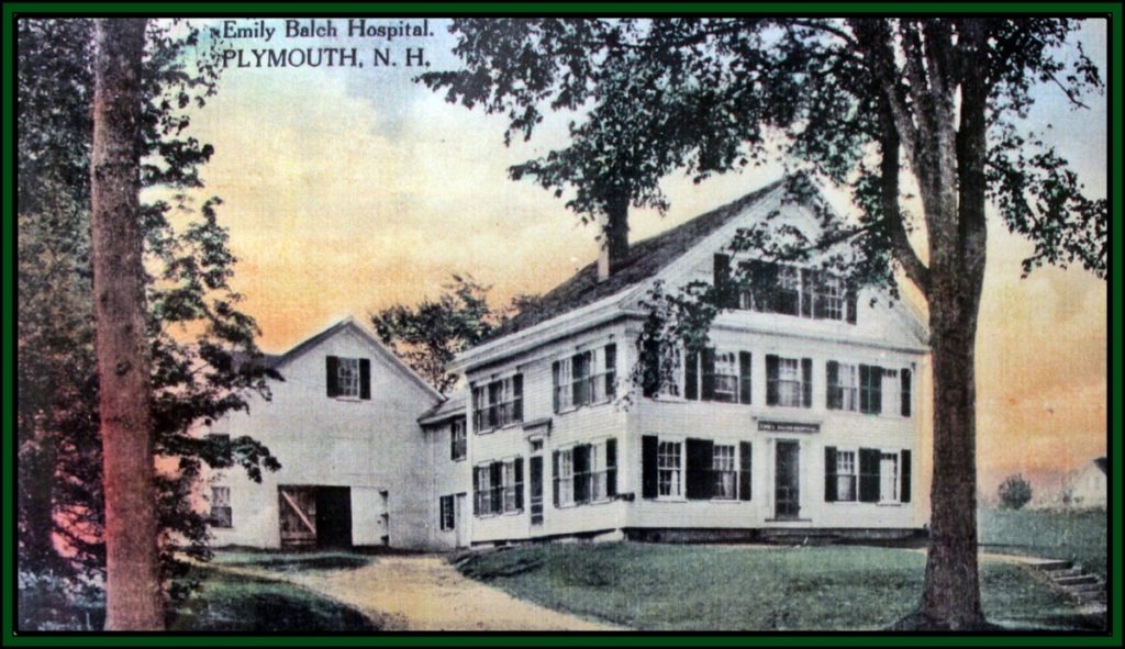 Emily Balch Hospital Plymouth NH with frame