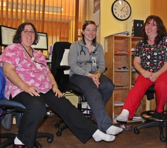 White Sock Day at Speare 2019 raising awareness about PAD SALSAL (19)