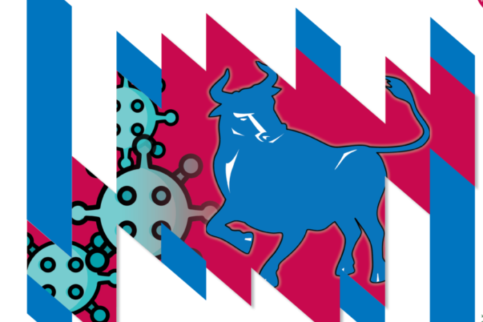 Running Covid out of Town Poster 4 768x1024