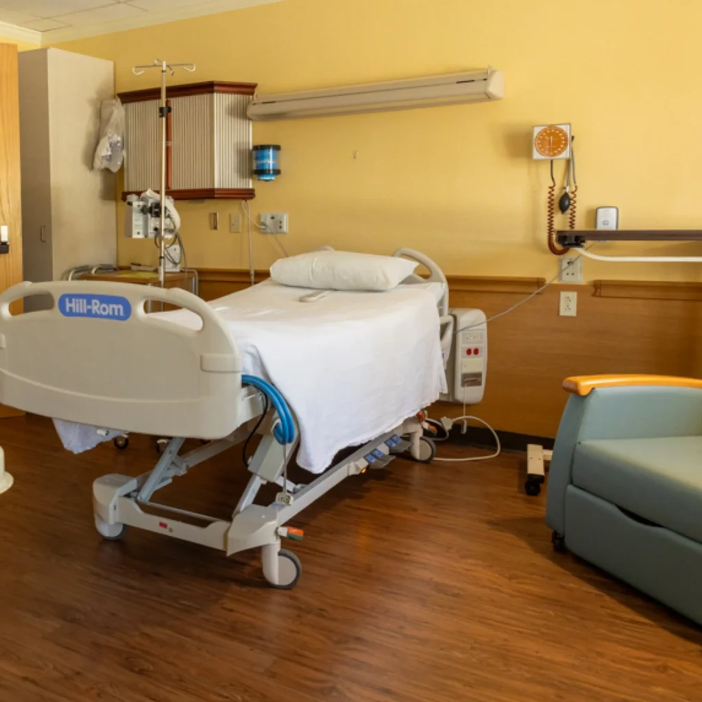 2025 Impact Report - Improving Facilities Speare Hospital Room